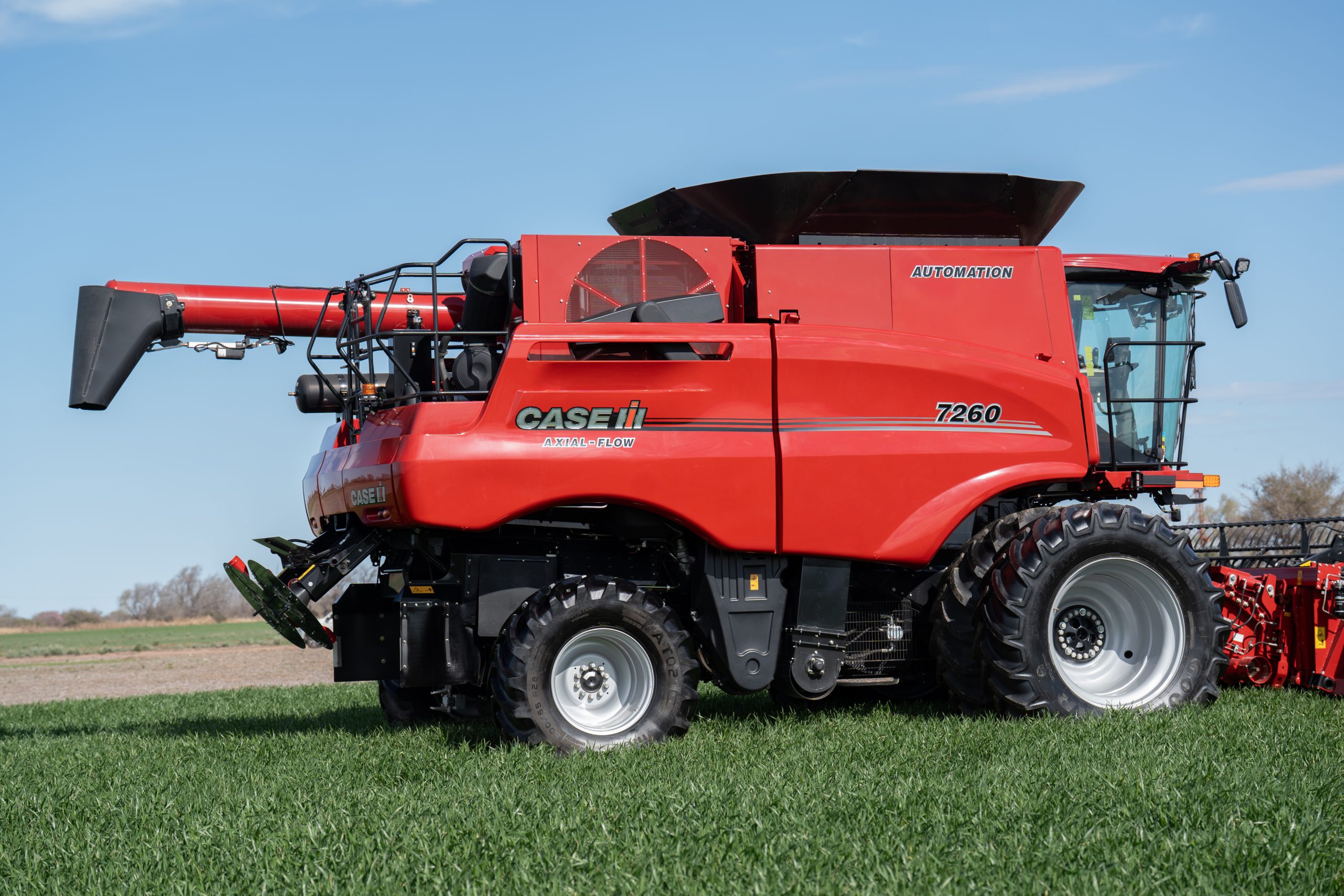 La nueva cosechadora de Case IH