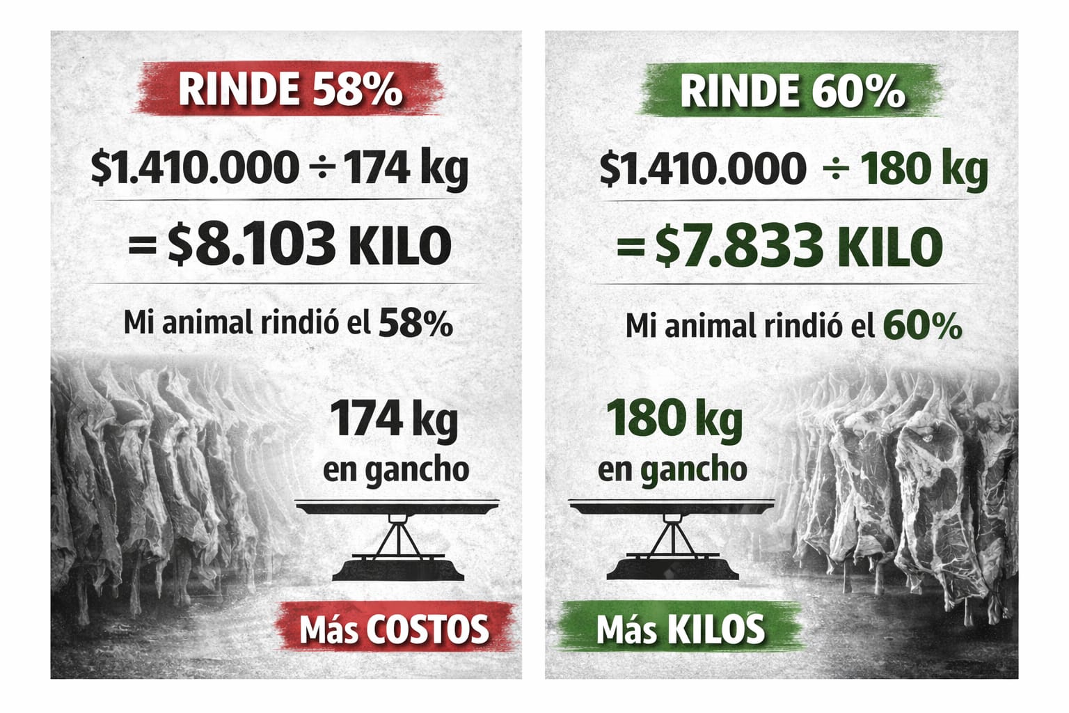 La cuenta de Julio Boutet, con rindes al 58% y al 60%