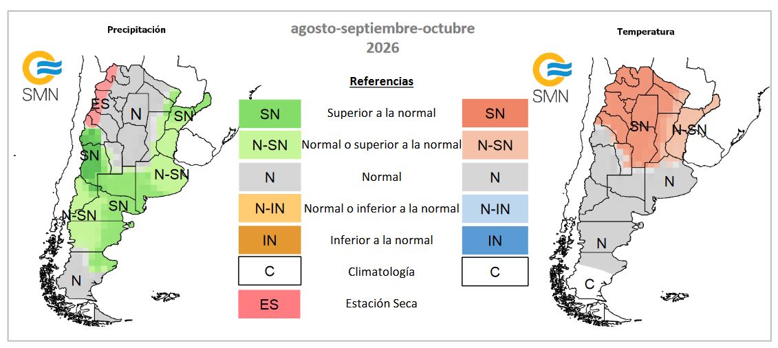 qué pasará con el clima en los próximos meses